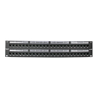 PANEL DE PARCHEO 110 48P 2UR CAT6 LEVITON 6A586-U48