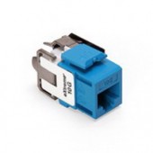 CONECTOR CLASIFICADO PARA CANAL 10G AZUL LEVITON 6110G-RL6