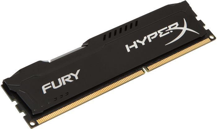 KINGSTON RM HX316C10FB/4 HYPER X FURY 4GB DDR3 1600MHZ DIMM-BLACK