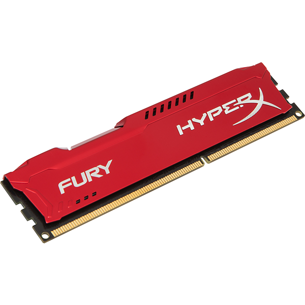 KINGSTON RM HX316C10FR/8 HYPER X FURY 8GB DDR3 1600MHZ DIMM RED