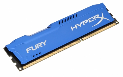 KINGSTON RM HX316C10F/8 HYPER X FURY 8GB DDR3 1600MHZ DIMM BLUE