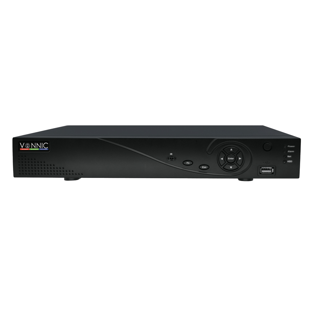 Vonnic SC DVR-C5508HMF 8CH NTSC, PAL, 1 HDMI, 1 VGA, 1 BNC, Audio y Video Compression H.264 / G.711, Mobile Apps iOS: iDmms Android gDmms