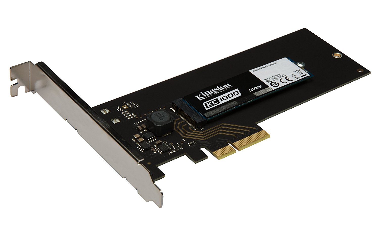Kingston Digital KC1000 NVMe PCIe 480GB SSD HHHL  SKC1000H 480G