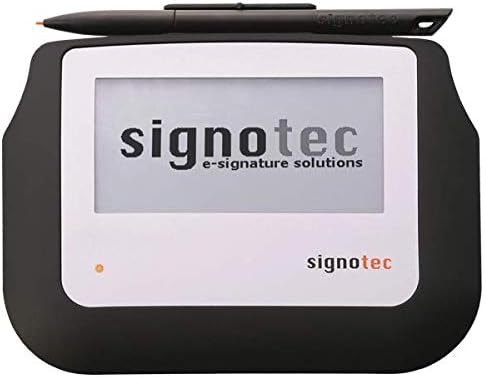 Signotec Sigma 4" Monochrome w/Backlight Signature Pad con software