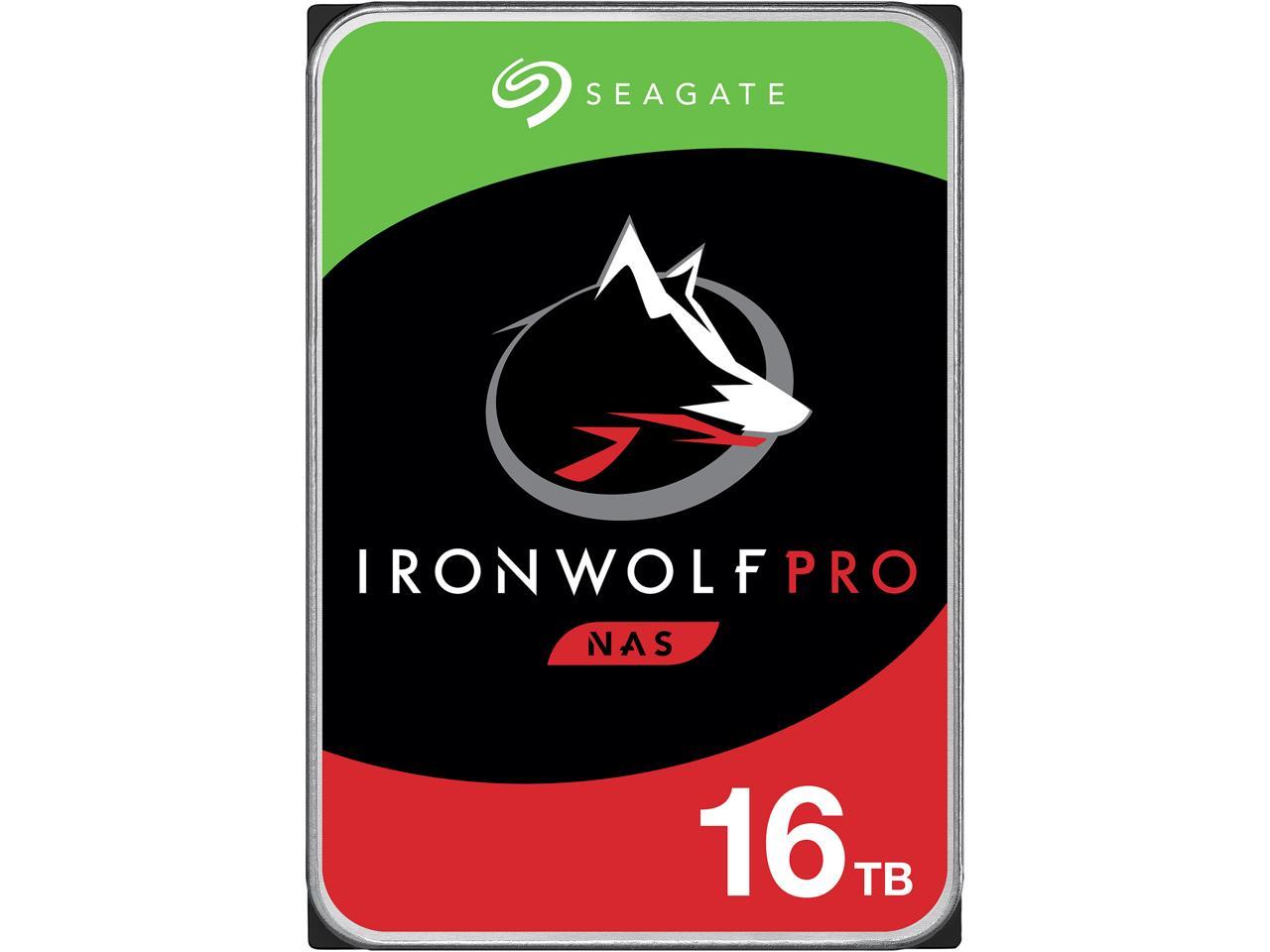 Seagate IronWolf Pro 16TB 7.2K SATA 6Gb / s 256MB 3.5 \"Disco duro NAS ST16000NE000