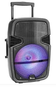 STYLOS MM STSBAX3B BAFFLE SISTEMA DE ALTAVOZ 15 Pulgadas NEGRO 9,700W P.M.P.O CONEXION USB/TF, BLUETOOTH, RADIO FM, 1 MICROFONO INCLUIDO BATERIA RECARGABLE LUZ LED CONTROL REMOTO, ENTRADA DE MICROFONO