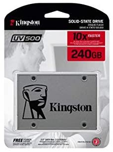 KINGSTON UV500 SUV500/240G 240GB 2.5 SATA III SSD RETAIL SOLID STATE DRIVE