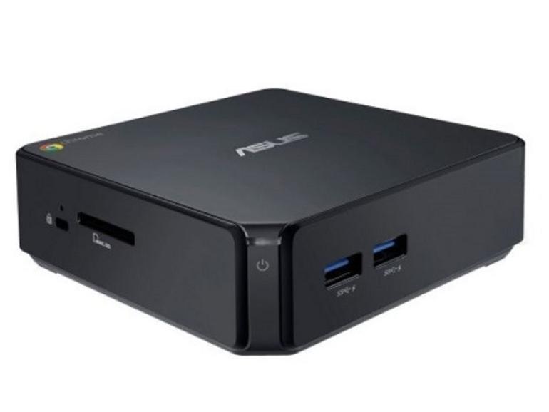 ASUS SY CHROMEBOX2-G023U INTEL Corei7 5500U 2Gx2 DDR3 1600Mhz 16GB SSD GRAF Intel HD5500 HDMI DisPort  Incl 2 Bocinas y control 4 x USB3.0 WLAN 802.11 a/b/g/n/ac, BT4 LAN 10/100/1000 (90MS00G1-M00230)