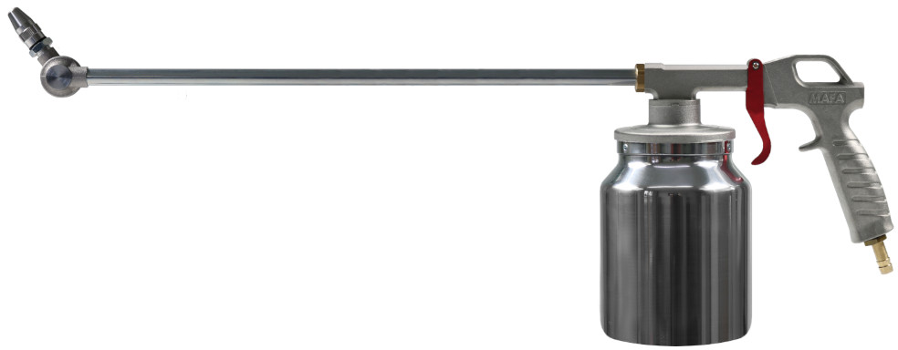 Spray gun B624A, 360 Grados swiveling and rotatable spray tube