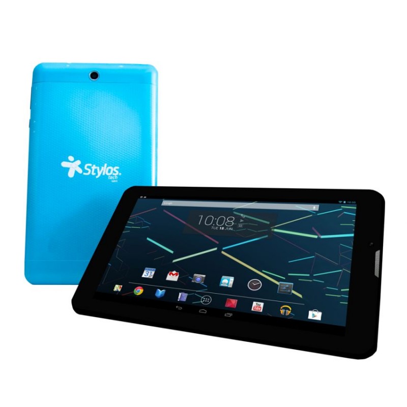 STYLOS TB CEREA 3G 7pulg AZUL DUAL CORE 512MB 4GB Ram Soporta DOS SIM CARD COMPATIBLE CON TELCEL, MOVISTAR, IUSACEL, UNEFON 2 CAMARAS ANDROID 4.2.2 1 BLUETOOTH