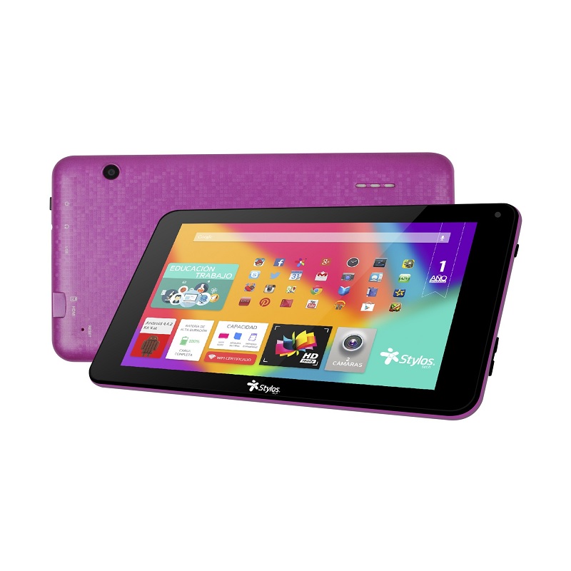 STYLOS TB STTTA82P TARIS 7 ROSA  2 CAMARAS, OS ANDROID CPU QUAD CORE 1GB RAM  8 GB MEMORIA