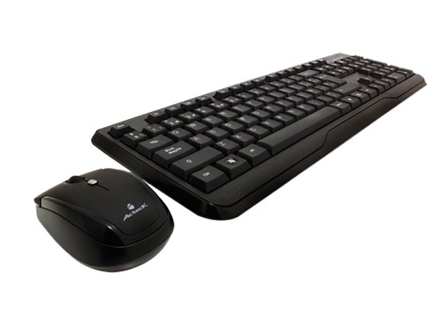 KIT  ACTECK TRUE BASIX TECLADO Y MOUSE  USB TK-210 TBTK-200