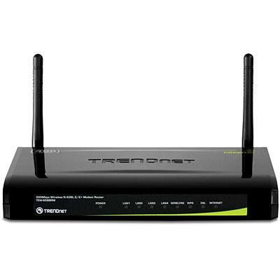 TRENDNET NP TEW-658BRM ROUTER INALAMBRICO N A 300VMbops CON MODEM ADSL 2/+