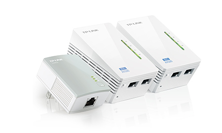 TP-LINK TL-WPA4220NET NP-NP POWER LINE UNIVERSAL AV500 WIFI RANGE EXTENDER?KIT DE 3 PIEZAS, VELOCIDAD DE 500MBPS POWERLINE, 3 PUERTOS ETHERNET 10/100, HOMEPLUG AV, PLUG AND PLAY, CONTIENE 3 PIEZAS