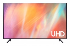 Samsung Smart TV LED AU7000 60 PULGADAS, 4K Ultra HD, Widescreen, Gris