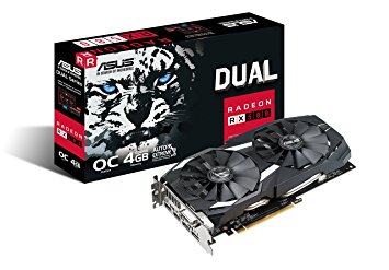 ASUS VC DUAL-RX580-O4G  RX 580 Dual-fan OC 4