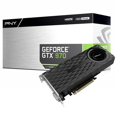 TARJETA DE VIDEO PNY GEFORCE GTX970 4GB GDDR5 PCI EXPRESS SLI VCGGTX9704R2XPB