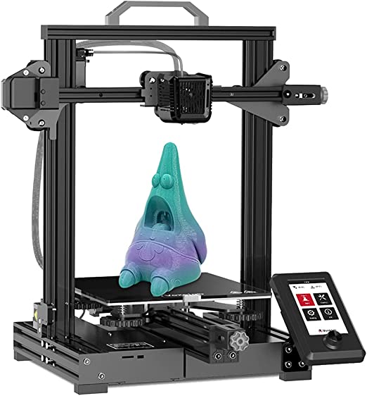Voxelab Aquila X2 Impresora 3D Mejorada con Plataforma de Cristal de carborundo extraíble, Completamente de código Abierto y función de reanudación de la impresión, Funciona con PLA/ABS/PETG
