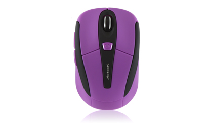 ACTECK MS MI-550RF INALAMBRICO OPTICO XPLOTION 4 BOT + SCROLL 800-1600 DPI MORADO