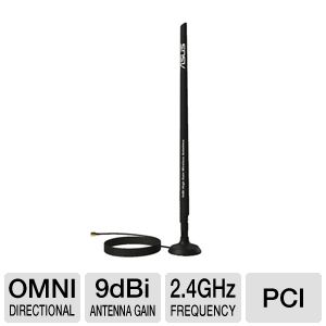 ASUS NP WL-ANT191 ANTENA  9 DBI 2.4GHZ OMNIDIRECCIONAL CONECTOR R-SMA