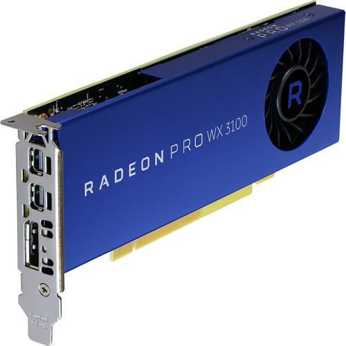 Tarjeta gráfica AMD Radeon Pro WX 3100 de 4 GB