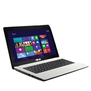 ASUS NB X451MA-MM1-H-WHI 14.0 LED HD Slim Type/Celeron N2815(1.86 GHz Dual Core)/4GB DDR3 1600/500GB/Intel HD Graphics Gen7/WIN8 64Bit