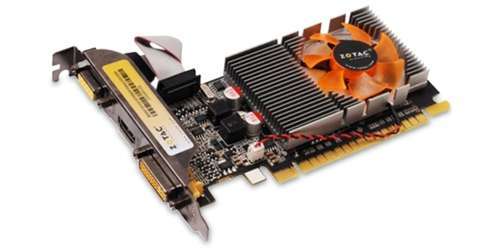 TARJETA DE VIDEO ZOTAC GT 610 2GB GDDR3 64 BI