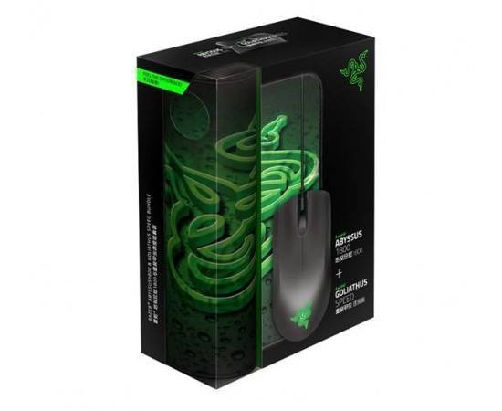 KIT RAZER MOUSE ABYSSUS + TAPETE GOLIATHUS SPEED  RZ84-00360200-B3U1