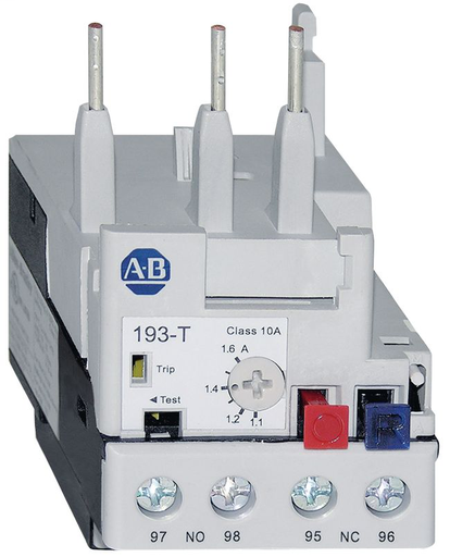 Allen-Bradley 193-T1DC60 45-60 Amp IEC Bimetallic Overload Relay