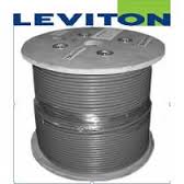 BOBINA DE CABLE UTP 6A LEVITON GRIS LSZH DE 305 MTS DUTAZ-MSS
