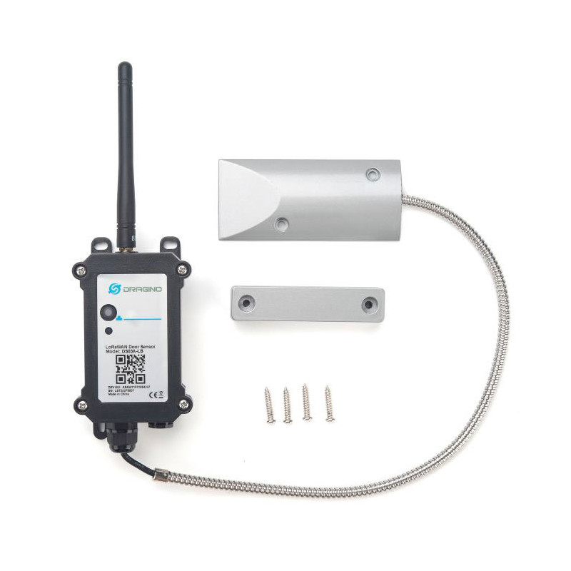 DRAGINO DS03A-LB DS03A-LS LORAWAN OPEN/CLOSE DOOR SENSOR SUPPORT BLE CONFIGURE AND WIRELESS OTA UPDATE,OPEN ALARM FEATURE