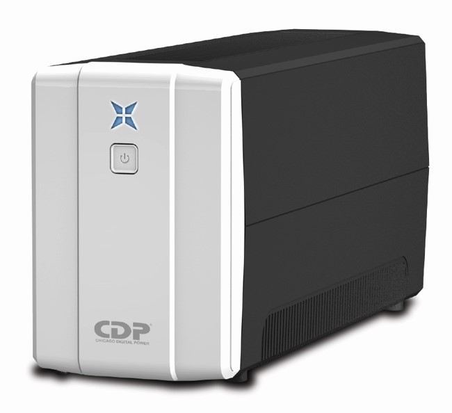 NOBREAK/UPS MARCA CDP MOD R-UPR1008 1000VA/500W 8 CONT. REGULADOR BATE
