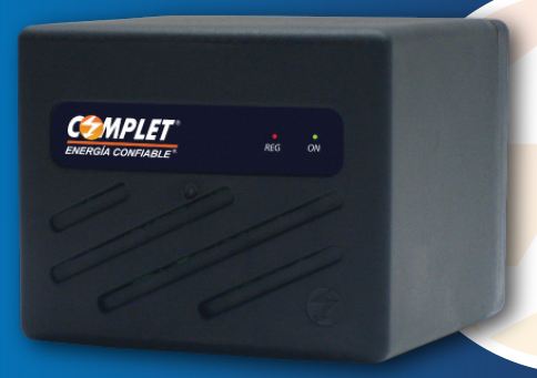 REGULADOR COMPLET ERV-5-015 RPC 3200VA/1600W/8CONT/IMPRESORAS/COMPUTO