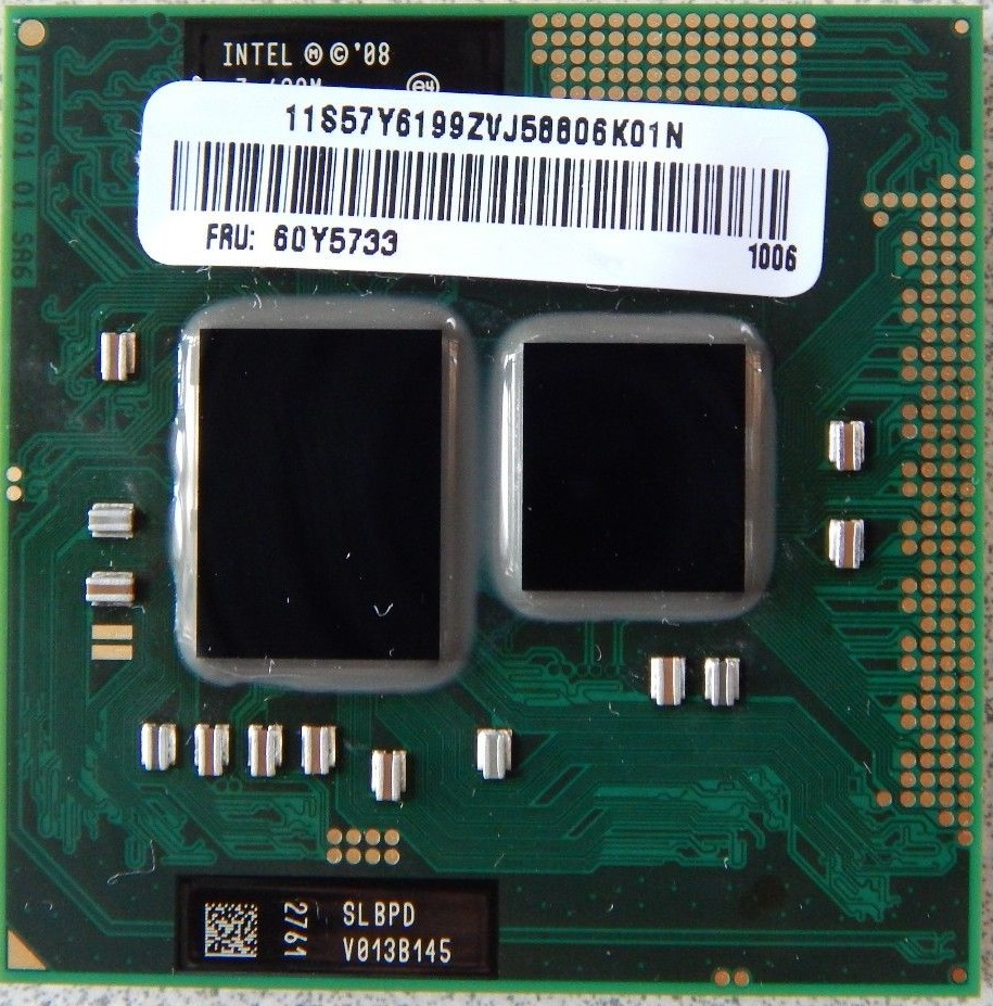 Intel Core I7 620M de 2.66 GHz slbpd Procesador Socket G1 Rpga 989