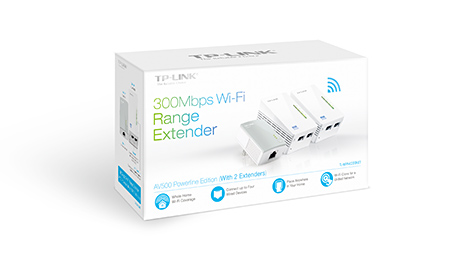 KIT POWERLINE TP-INK/300MBPS/WIFI/AV500/TL-WPA4220NET