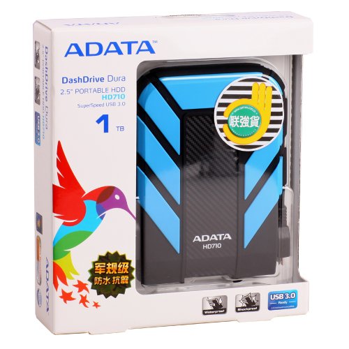 DISCO DURO EXTERNO ADATA HV611 1TB 3.0 AZUL (AHV611-1TU3-CBL)