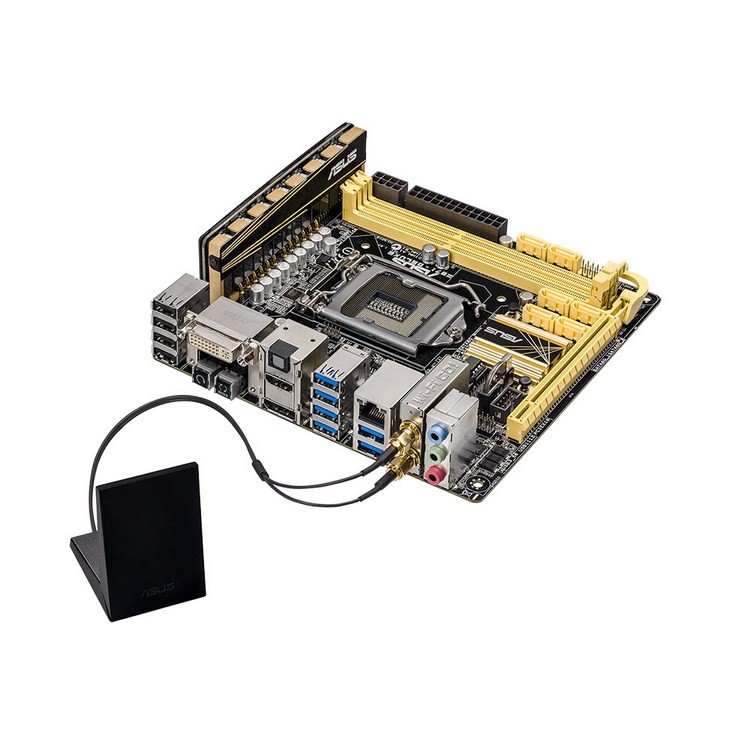 TARJETA MADRE ASUS Z87I-DELUXE 2DDR3 1PCIe16 SATA6 DVI/HDMI/DP 1150 CA