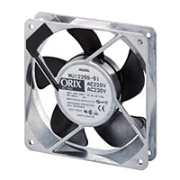 VENTILADOR DE AIRE ACONDICIONADO MARCO DE ALUMINIO ORIX MU1225S-21 AC115V 12CM