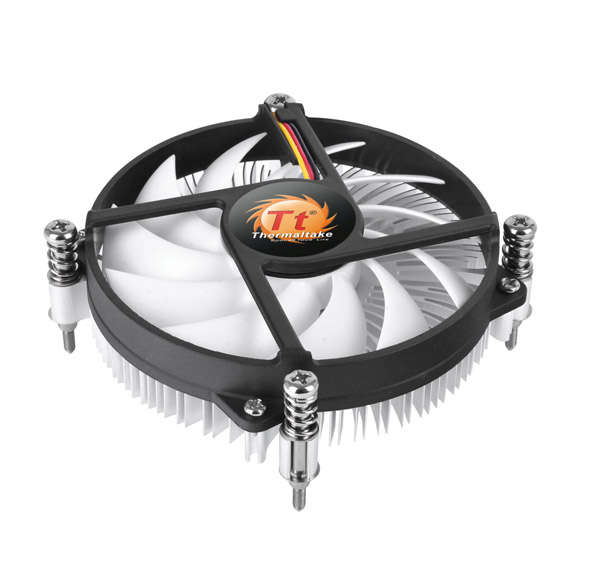 THE CA CL-P008-AL09WT-A Gravity i1 DIM 96(L)x96(W)x31.8(H)mm FAN 92mm 1800 RPM 3 pin Intel LGA 1156/1155/1150/1151