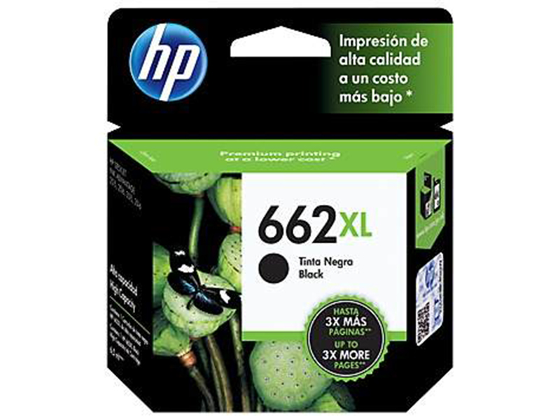 HP CA CZ105AL CONSUMIBLE TINTA HP 662XL  NEGRO