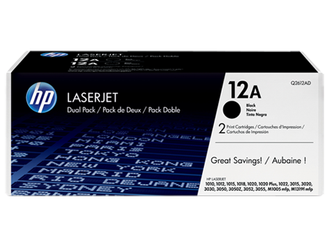 HP CA Q2612AD CONSUMIBLE TONER HP 12A LASERJET 2000 PAGINAS NEGRO