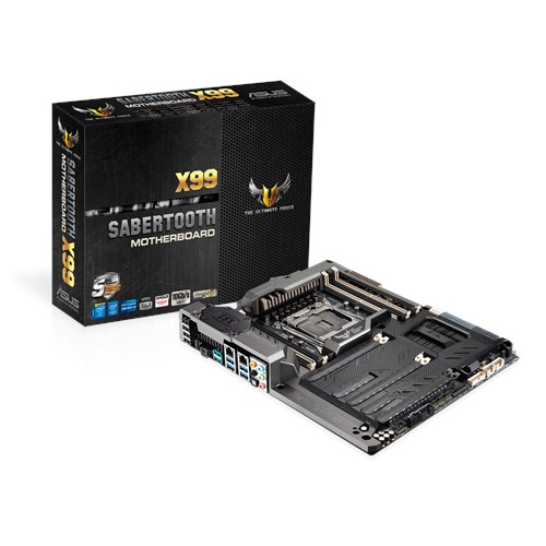 ASUS MB SABERTOOTH X99 SOCKET 2011-V3 INTEL CORE I7, CHIPSET X99, 8 X DIMM DDR4 MAX 64GB, USB 3.1, SUPPORT WIND 8.1/8/7