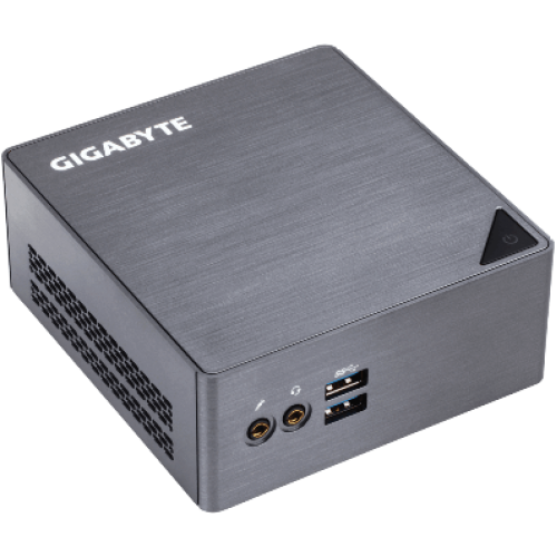 GIGABYTE PC BRIX GB-BSi3H-6100, INTL CORE I3-6100U 2.3GHZ, 2 X SO-DIMM DDR3L MAX 16GB, HDMI, MINI DISPLAYPORT, USB3.0 X 2, MICRO SD PORT, SUPPORT WIN 8.1/10 64 BITS, WIN 7 32/64, SUPPORT FROM GIGABYTE