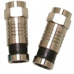 F Connector - for RG6/U - 50 pk