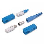 Connector, SC, Multimode, Ivory Housing with 3.0mm Black Boot