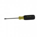 Phillips Screwdriver, #2x4", Rubber Grip