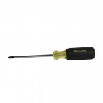 Phillips Screwdriver, #1x4", Rubber Grip