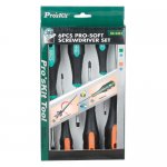 6 Pc Pro-Soft Screwdriver Set