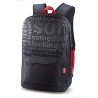 MOCHILA GENIUS GB-1500X P/LAPTOP DE 12 A 15 PULGADAS NEGRO/ROJO