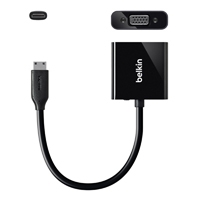 ADAPTADOR MINI HDMI A VGA (ADAPTADOR MACHO/HEMBRA)